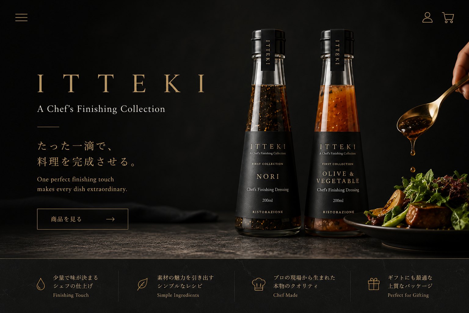 ITTEKI Chef’s Finishing Collection